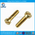 Brass Slotted Cheese Head Machine Screw DIN84 ISO1207